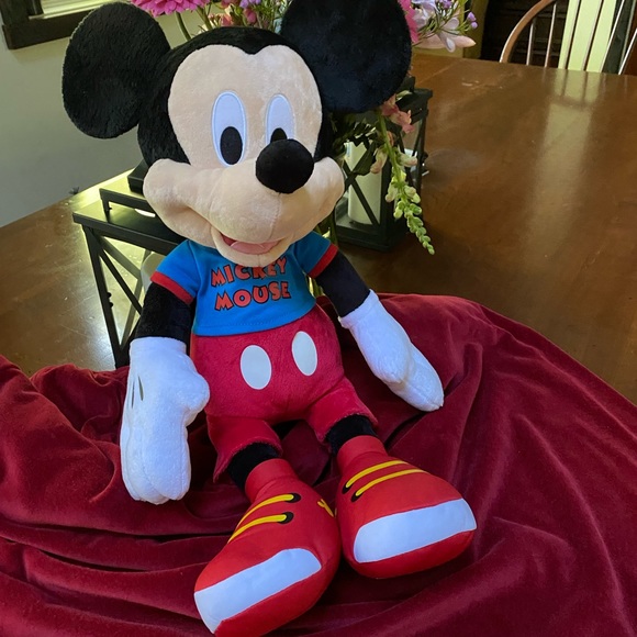 30” Plush Mickey Mouse - Picture 1 of 10